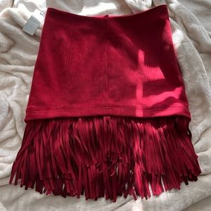 Stylish Fringe Skirt!